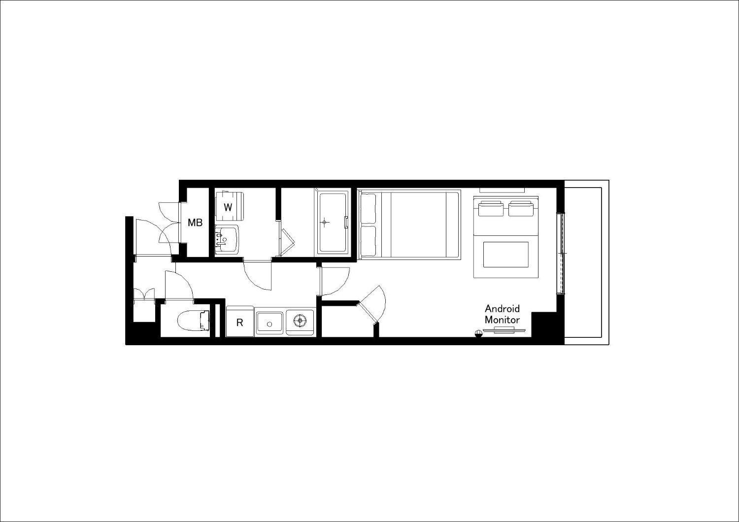 Best Residence Kujo 오사카 객실 사진